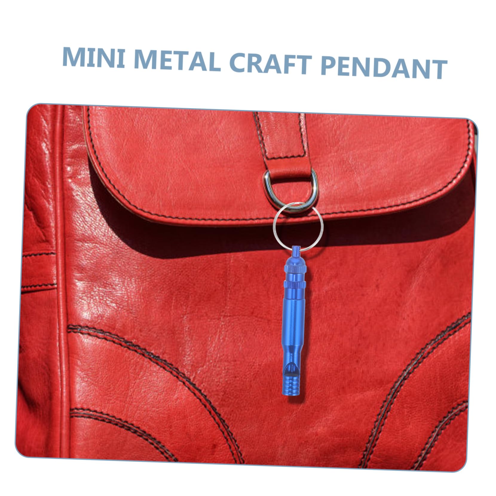 BESPORTBLE Sifflet Fort Sifflet De Bruiteur Coup De Sifflet d'urgence Sifflet De Randonnée Sifflet De Sécurité Décor De Sifflet Nageur Sifflets De Camping Alliage D'aluminium