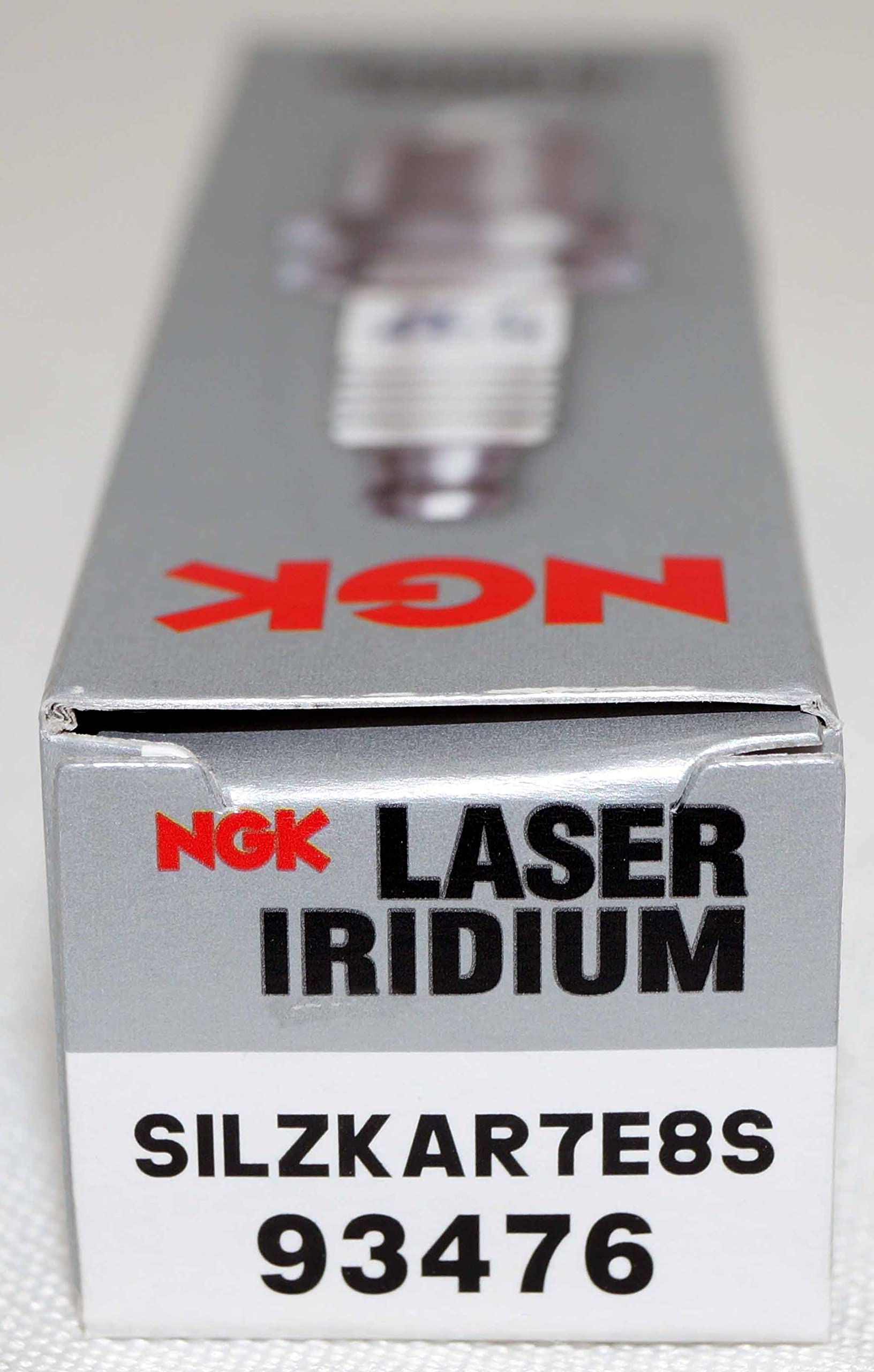 NGK Lot de 6 bougies d'allumage pour moto SILZKAR7E8S