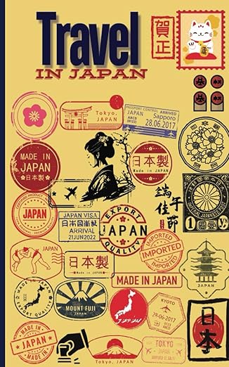 Travel in Japan Journal: Stamp Book Memories, Collect Japanese Stamps to Capture Your Journey Paperback – June 19, 2024