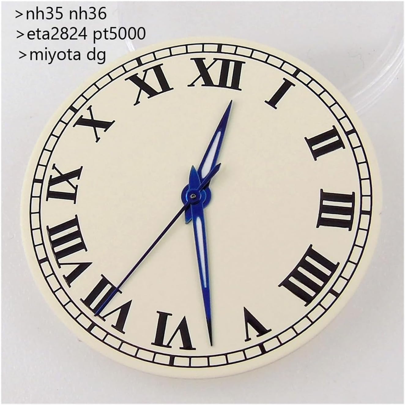 1pcs 33.5mm Metal Watch Dial for NH35A NH36 ETA2824 PT5000 MIYOTA821