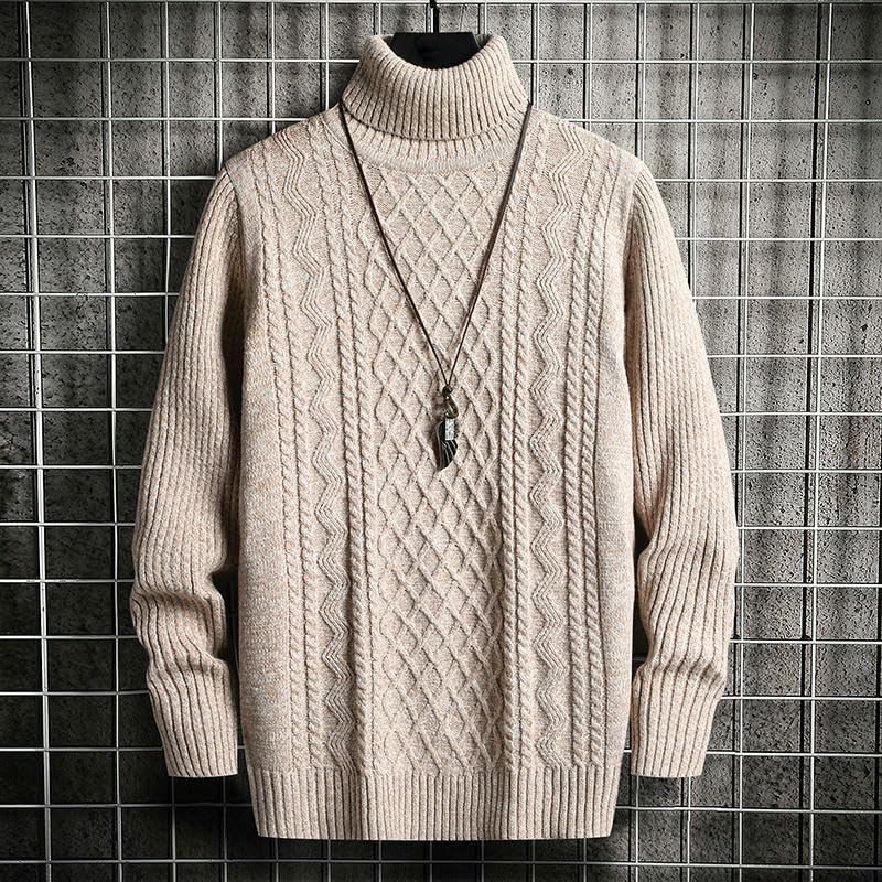Pull pour homme style coréen idéal pour les sorties urbaines et soirées d'hiver - 4