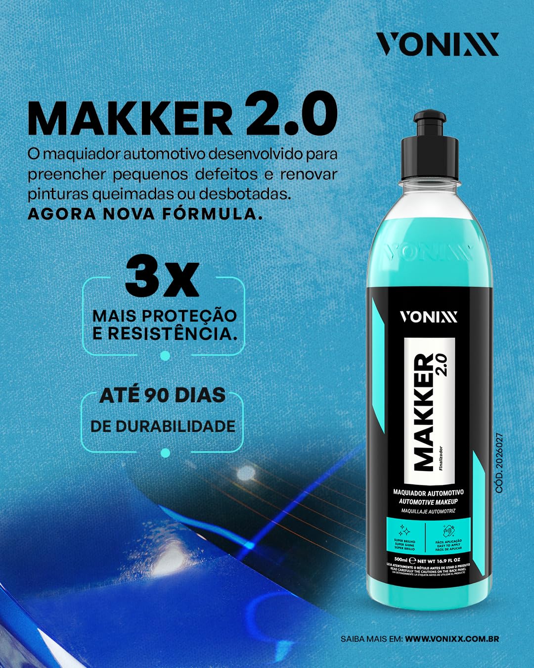 VONIXX 7本セット Amazon.co.jp: MAKKER 自動車メイクアップ コンパウンド VONIXX
