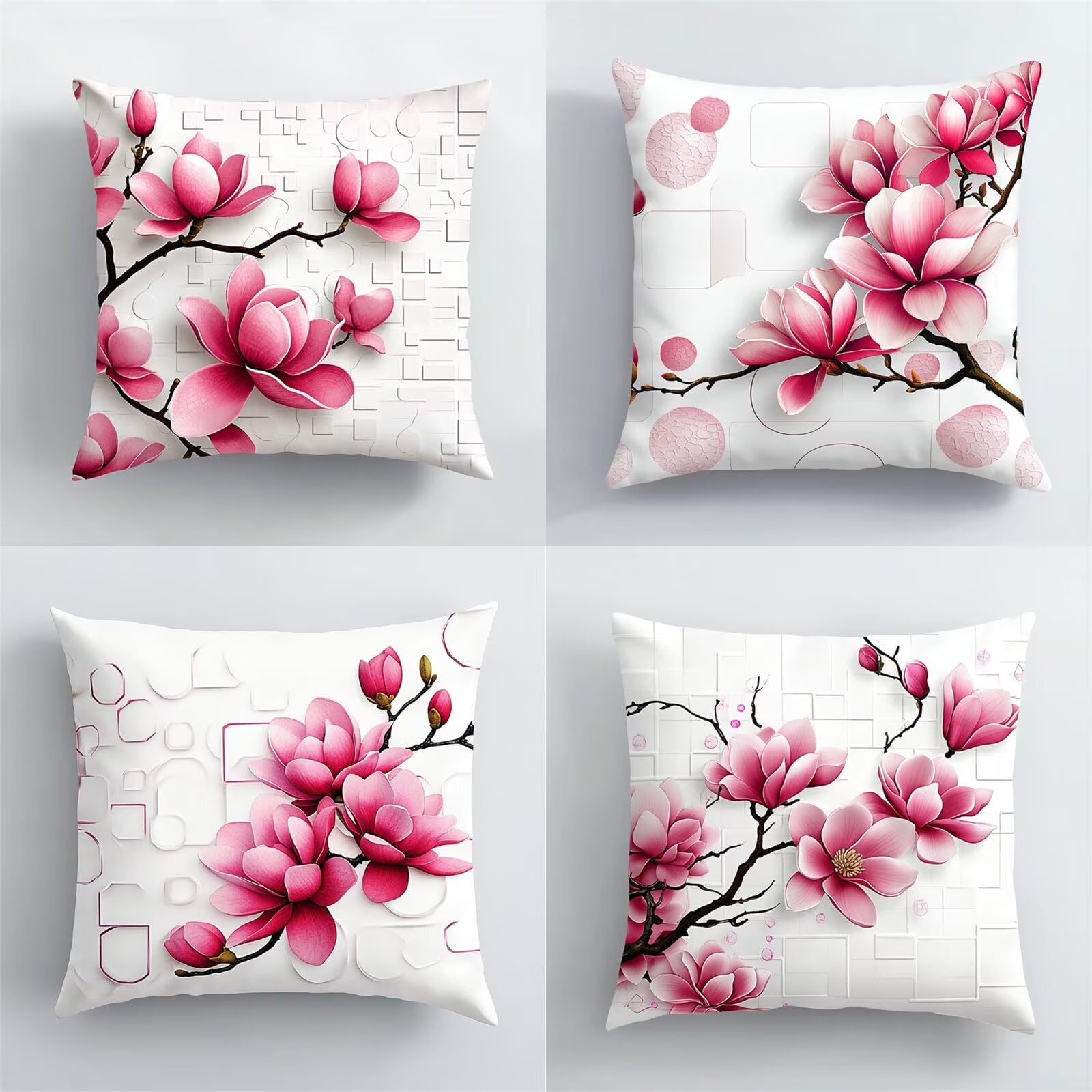 Housses de coussin avec fermeture invisible pour éviter les rayures sur canapé