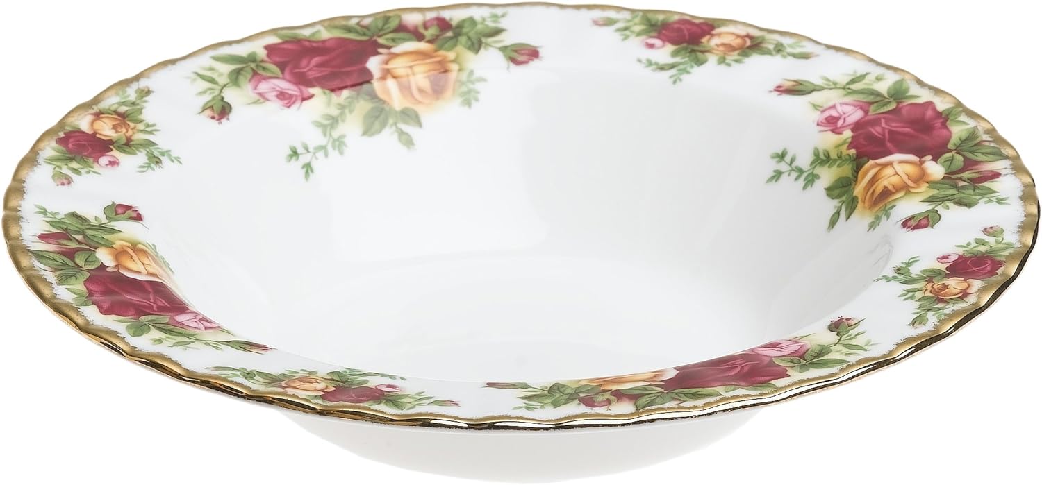 Royal Albert Old Country Roses8inch Rim Soups, Set of 4