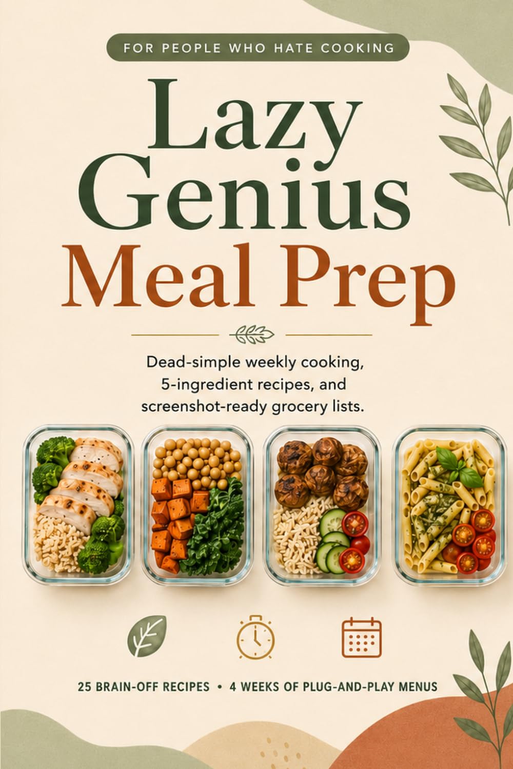 Lazy Genius Meal Prep: For People Who Hate Cooking