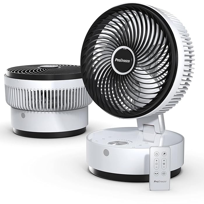 Buy Pro Breeze Ultra Powerful DC Air Circulator Fan 8” Desk Fan Small