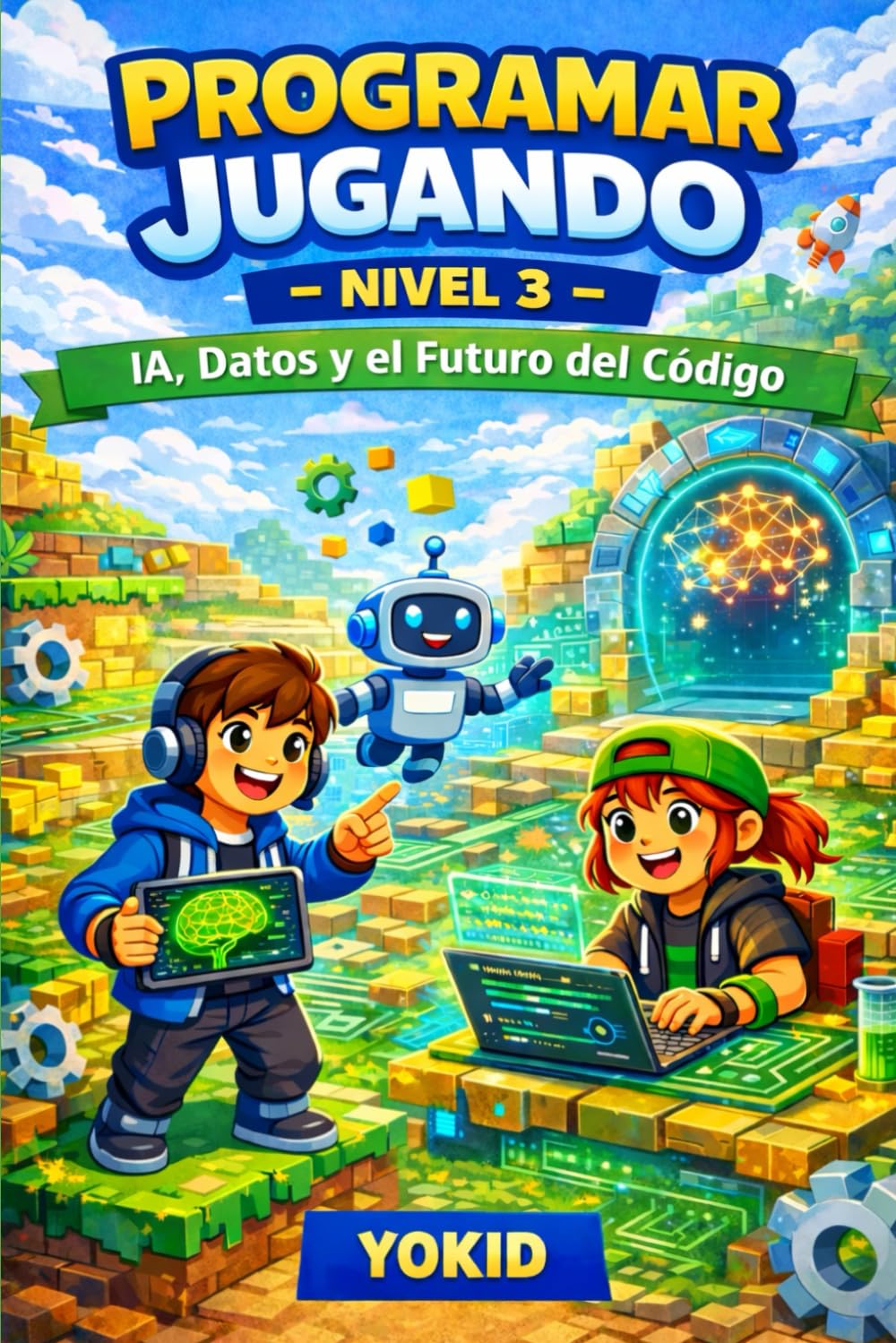 PROGRAMAR JUGANDO NIVEL 3: IA, Datos y el Futuro del Código (MENTE GAMER)