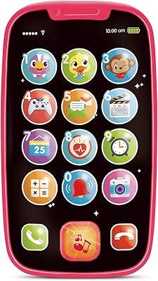 Babyhug Bunny Musical Yellow Mobile Phone| Pretend Play, Songs and Melodies|Learning Cell Phone Toy for Kids| Musical Lightening Toy For Kids| Gifting Toy| BIS Certified| 3 Years+
