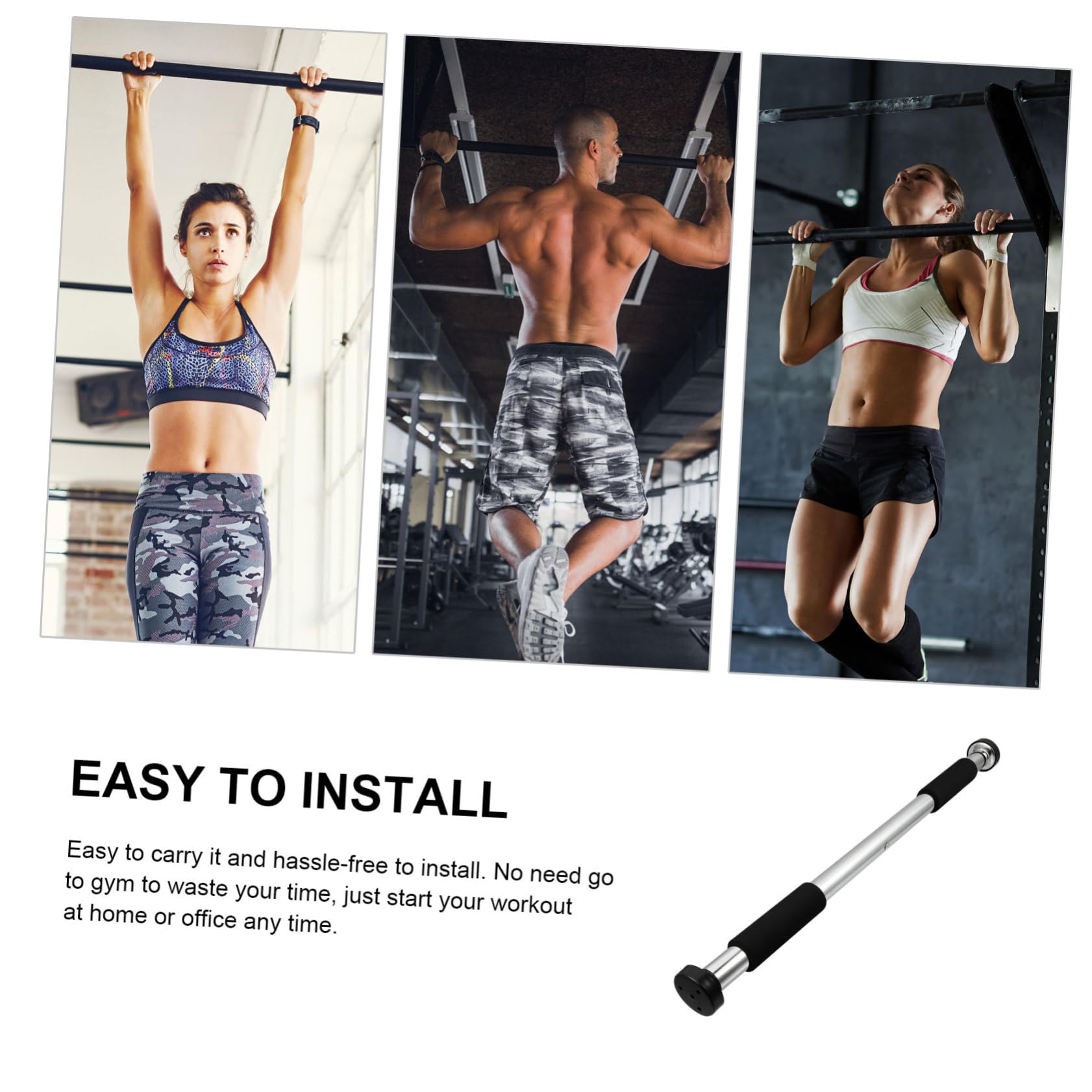 SUPVOX Cable Handles Gym Equipment Pull-up Bar Thick Material Portable Durable