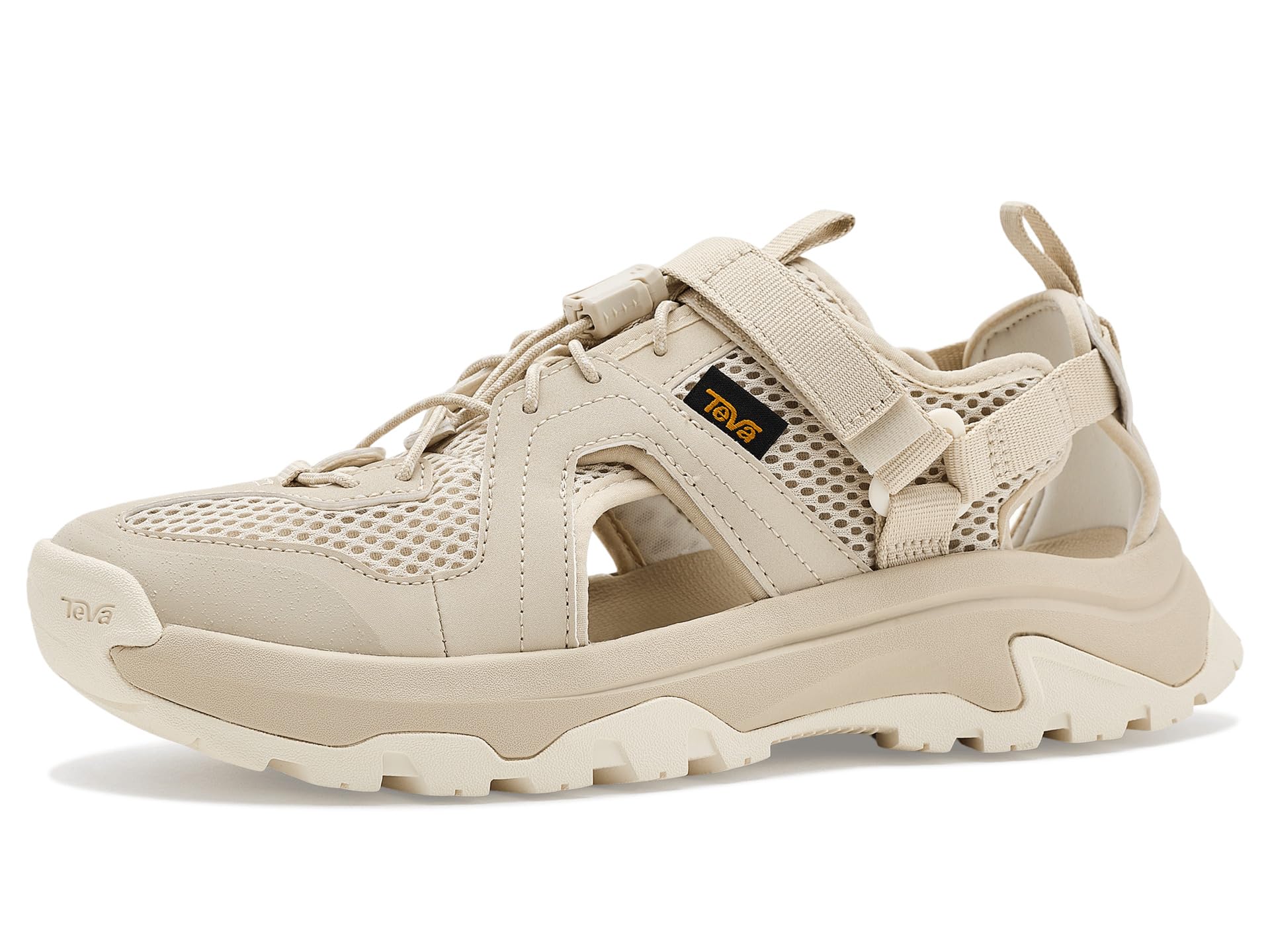 Teva Womens Hurricane XLT3 CT Walking Sandals - Oyster - 4