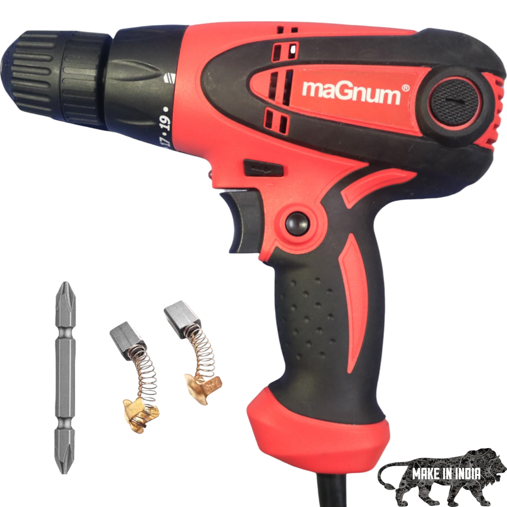 See full amazon price history chart for MAGNUM® MSD-10PRO Electric Screwdriver 350W, Copper Armature, Chuck 10 mm, 750 RPM, Torque 19+1 Drill (Red-Black) (MSD-10PRO ONE SCREW BIT, CARBON BRUSH) MAGNUM® MSD-10PRO Electric Screwdriver 350W, Copper Armature, Chuck 10 mm, 750 RPM, Torque 19+1 Drill (Red-Black) (MSD-10PRO ONE SCREW BIT, CARBON BRUSH) (B0CQXVNQG3) Amazon Price History, Amazon Price Tracker