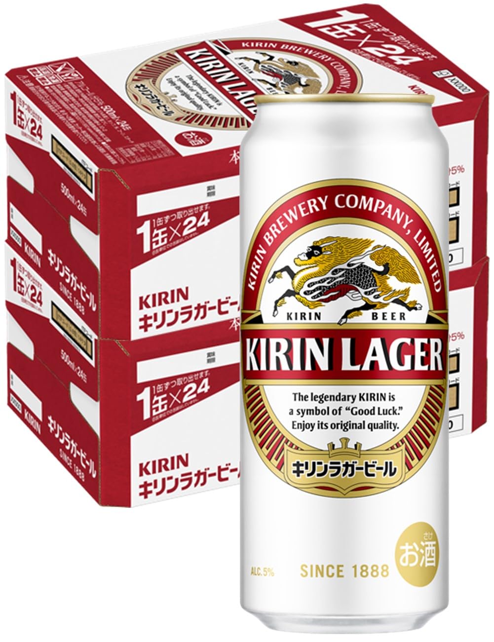 キリンラガービール500ml　48本 Amazon.co.jp: キリンラガー ビール500ml×48本 2ケースまとめ買い