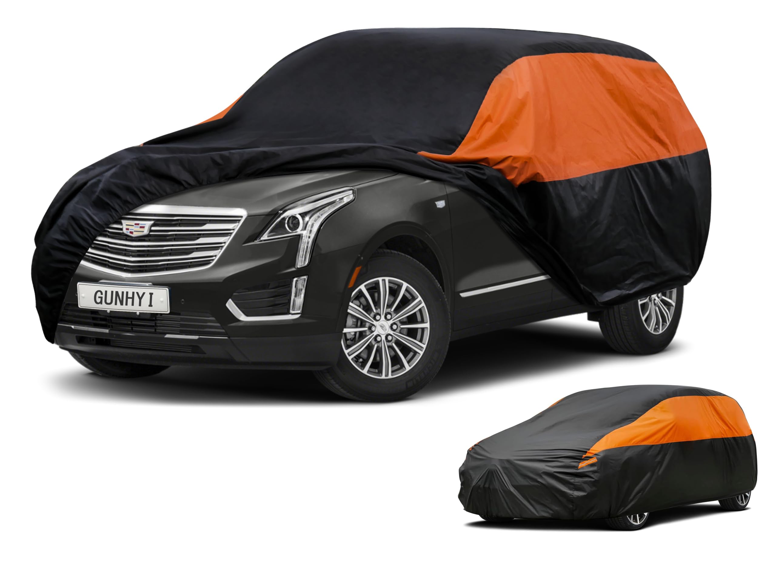 GUNHYI Waterproof Lightweight SUV Full Car Cover Custom Fit Cadillac XT5