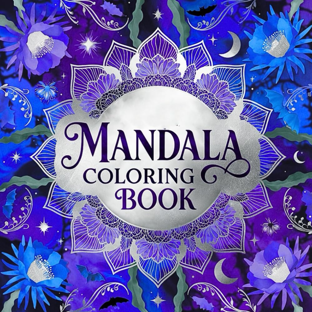 Mandala Coloring Book for Adult Peaceful Relaxation and Creative Flow Featuring Intricate Mandala Designs for Stress Relief Artistic Focus and Mindful Coloring