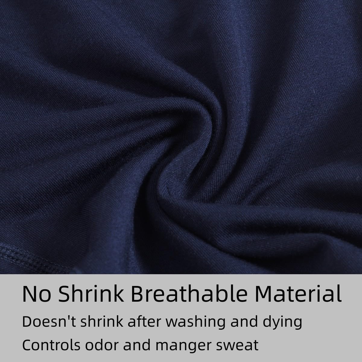 ZONBAILON Mens Pouch Boxer Briefs Big and Tall Bamboo Viscose Breathable Long Leg Underwear Pack - Image 4