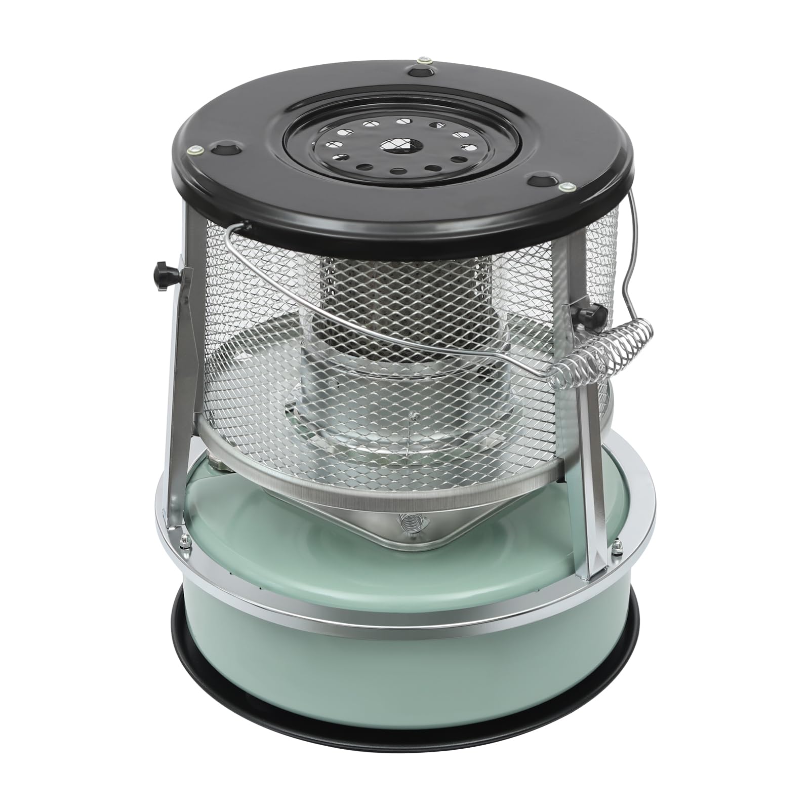 2 in 1 Tragbare Outdoor-Heizung & Herd, 4.6L 2600W Petroleumofen für Innenräume, Liefert 17 Std Wärme, Outdoor Camping Zelt Gasherd Heizung für die Innenraumheizung oder Outdoor-Aktivitäten