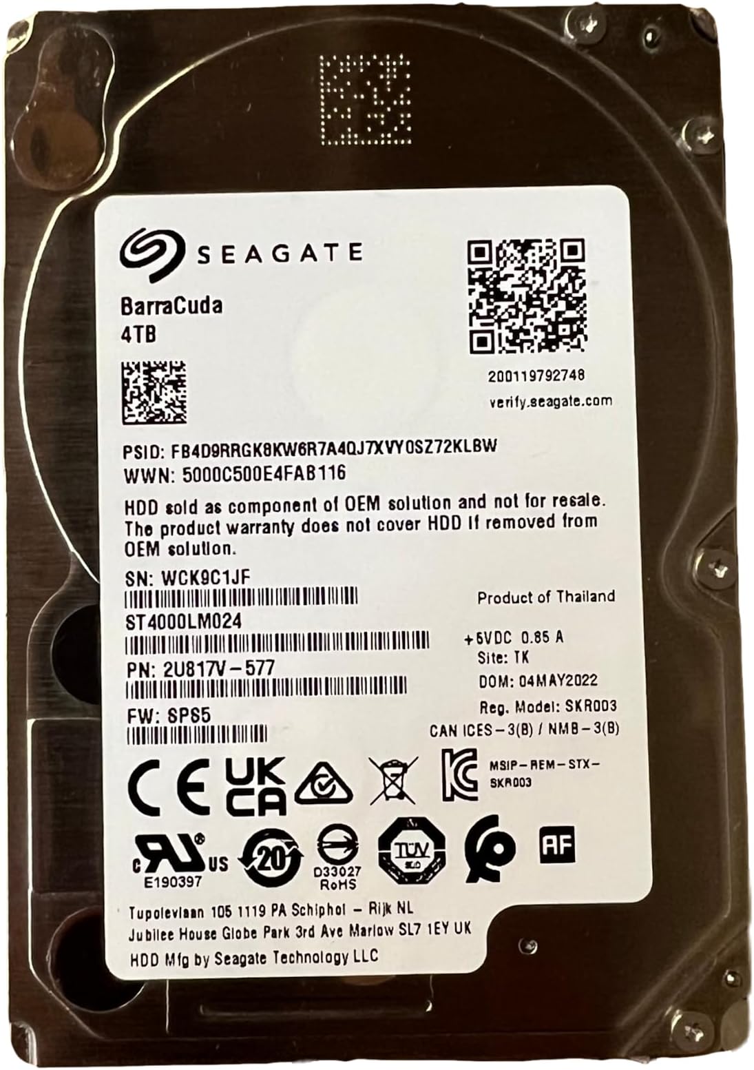 Seagate Barracuda St4000lm024 : R/datarecovery - Foto 11