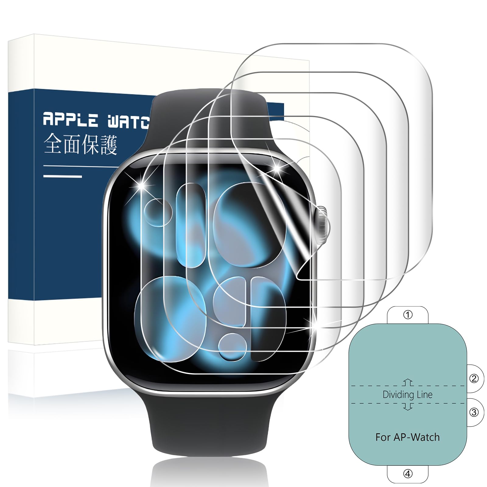 Amazon.co.jp: PRODELI For Apple Watch Series 11 (2025)/Series 10 