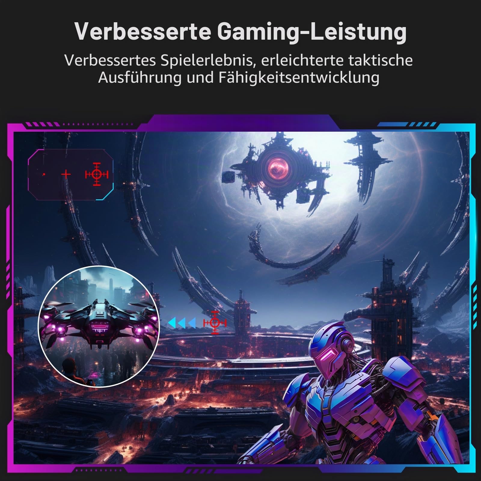 Z-Edge 24 Zoll Curved Gaming Monitor 200Hz 1ms VA 1080P 130% sRGB HDMI DP | Gebogener Bildschirm 16:9 Full HD 1920x1080, 300cd/m² Helligkeit, 3000:1 Kontrast, FreeSync, Fadenkreuz, Schwarz