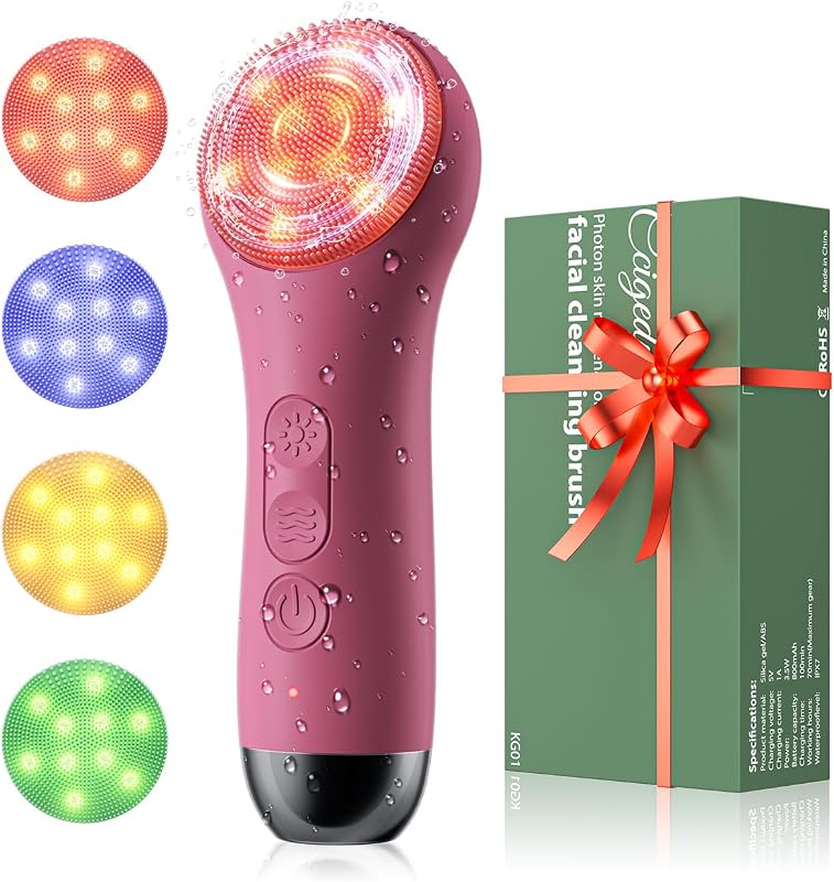 Escova elétrica de limpeza facial Ccigedy Berry