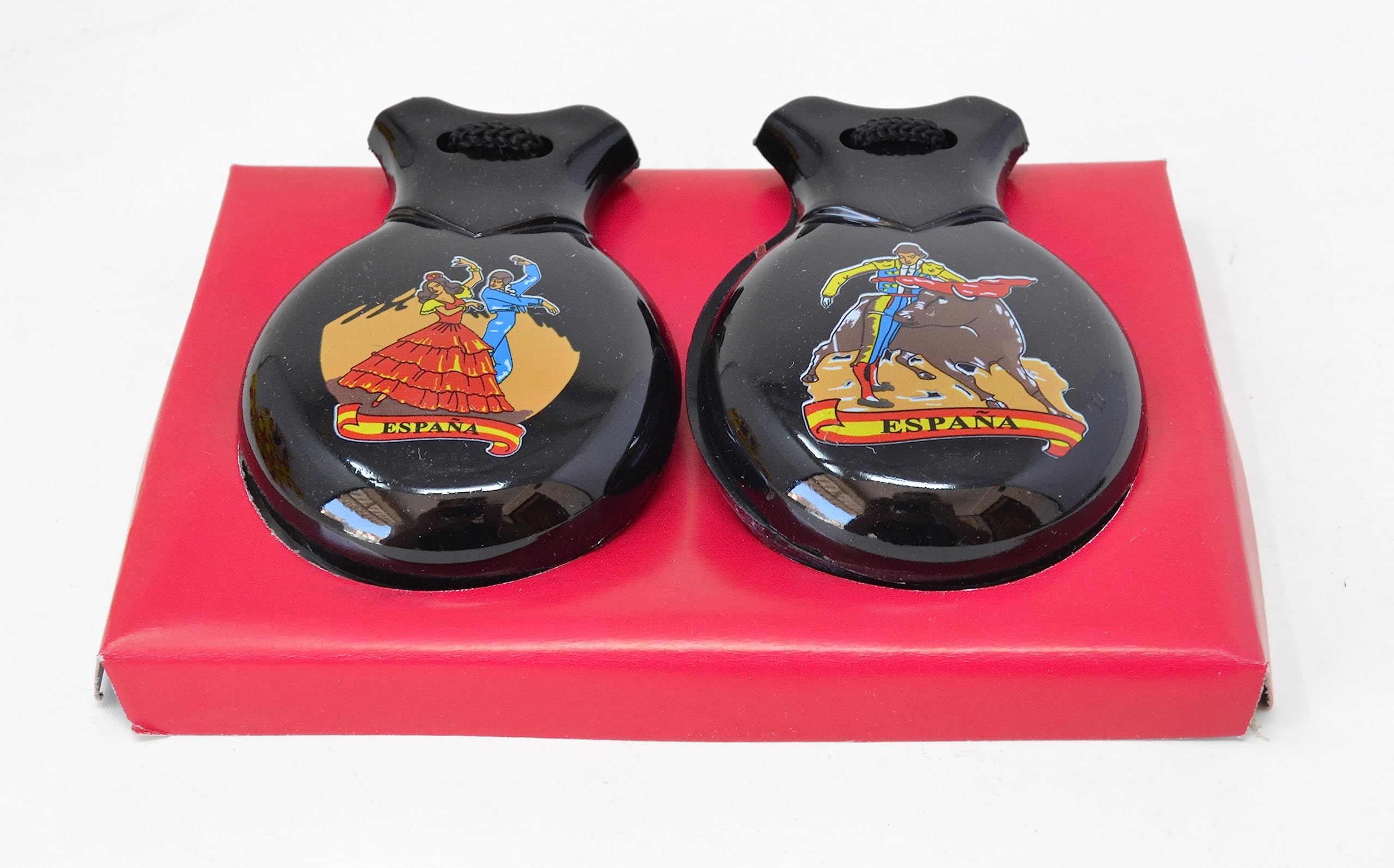 Castagnole Spagnole Per Adulti - Legno Massello Per Flamenco E Ballo Tradizionale - Foto 8