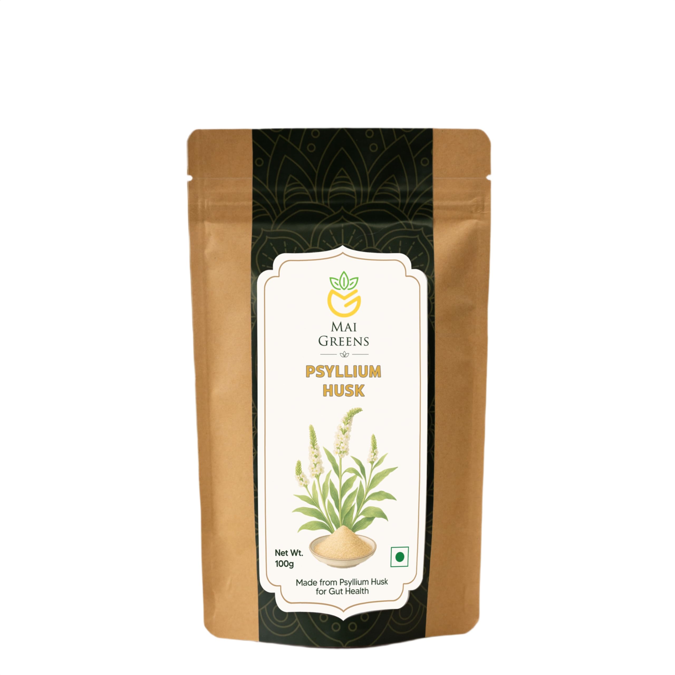 Psyllium Husk Powder 100g | Gut Health And Irritable Bowel Syndrome | Chemical Free | No Added Sugar Or Artificial Flavour | 100% Isabgol (Pack of 1_100g Each)-image-35
