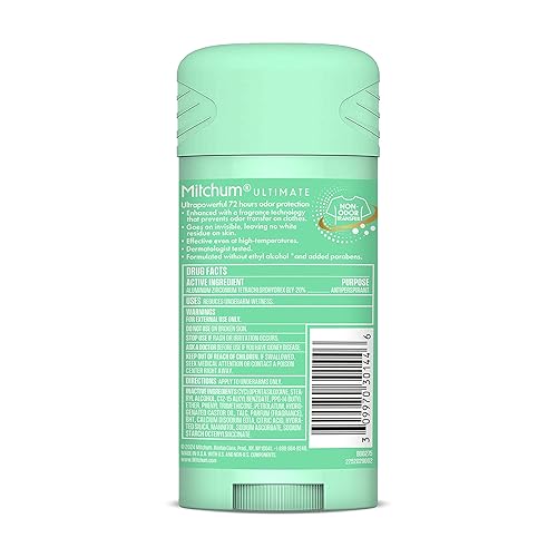 Miniatura 2 de Mitchum Ultimate 72H Odor Protection - Antitranspirante y desodorante para mujer, paquete de 2, sólido invisible, cítricos florales, 2.7 onzas