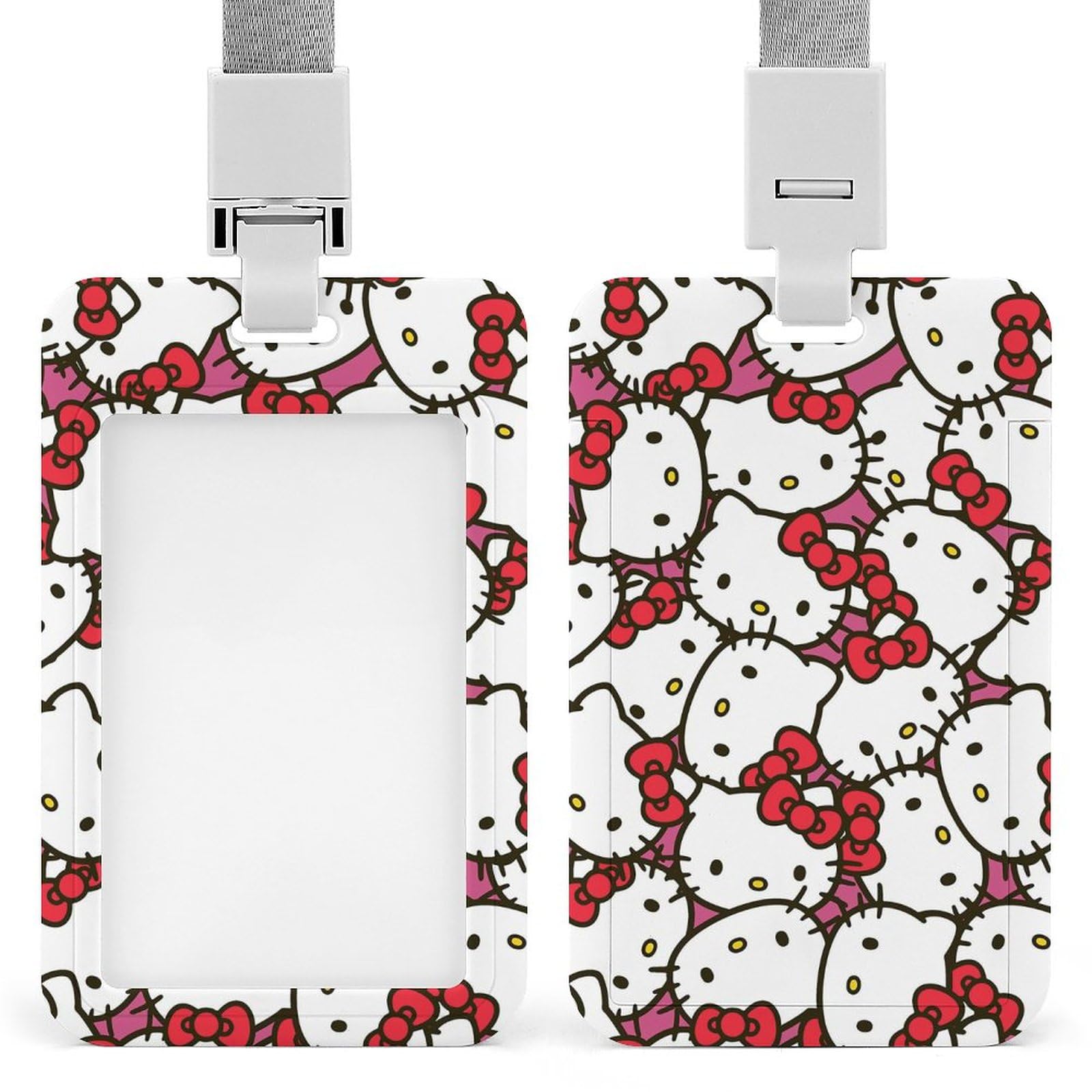 Amazon.co.jp: IDカードホルダー ハローキティ 社員証ケース ネーム