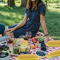 Vista 6 de Platos y Soportes para Maíz – Paquete de 16 Soportes, 8 Platos – Acero Inoxidable, Perfecto para Maíz en la Mazorca