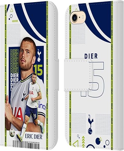 Miniatura 8 de Head Case Designs Officially Licensed Tottenham Hotspur FC Cristian Romero 202223 First Team Leather Book Wallet Case Cover Compatible with Apple