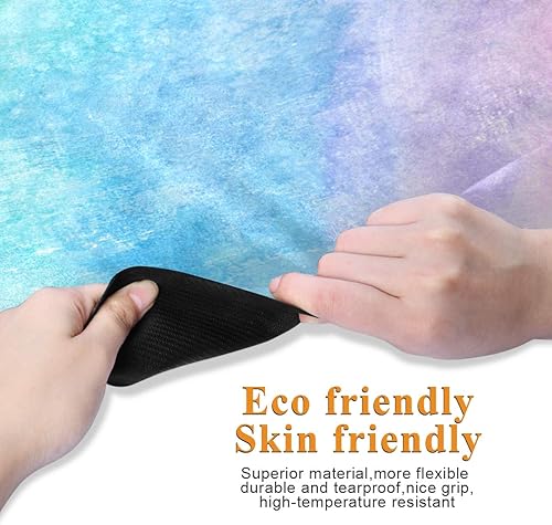 Miniatura 3 de Qilmy Tapete de yoga con diseño de mandala de fantasía, textura antideslizante, tapete de yoga profesional respetuoso con el medio ambiente para