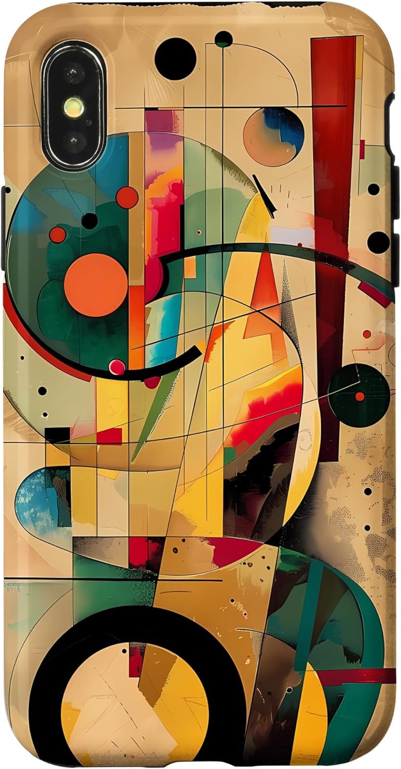Abstract Art Tropical Composition by Vassily Kandinsky Case for iPhone 14 Pro Max