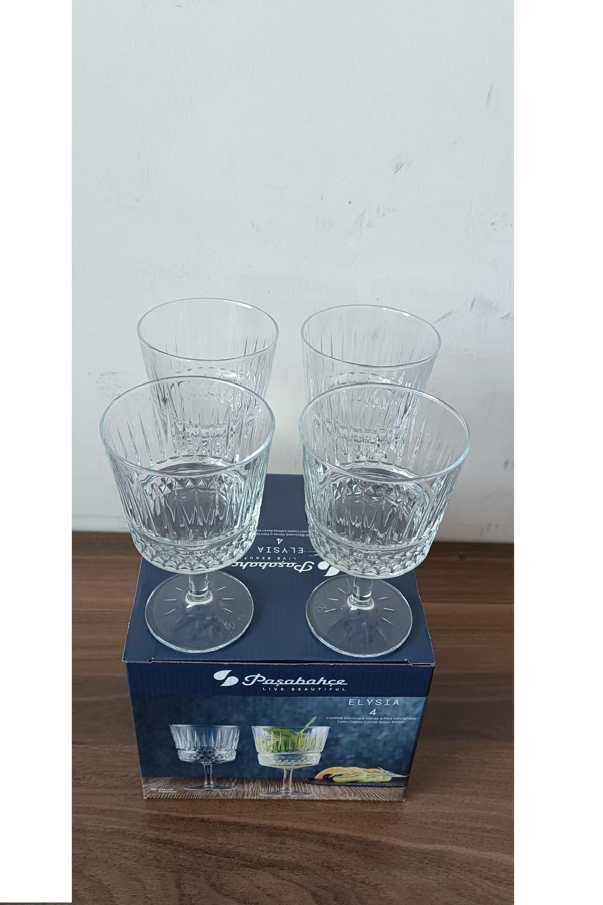 Pasabahce PAŞABAHÇE 4 LÜ ELYSİA MAGNOLYA KASESİ SUNUM BARDAĞI 260CC 440455 TYBHFPXEQ6LNDTQ565