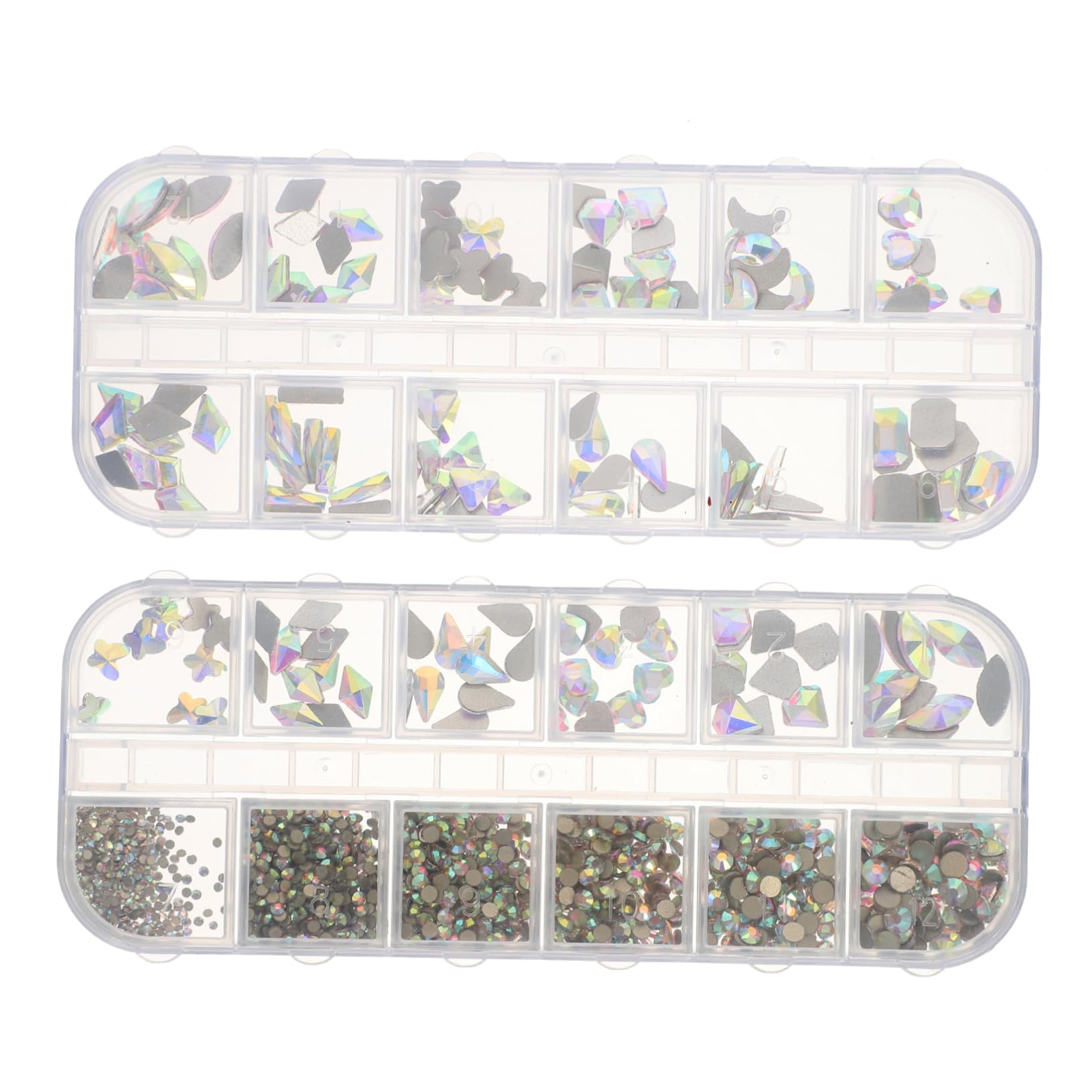 WOFASHPURET Nail Art Decorations of Irregular Nail Diamonds and Ornaments for Manicure Supplies Strong Toughness and Detailed Workmanship for Glamorous Designs