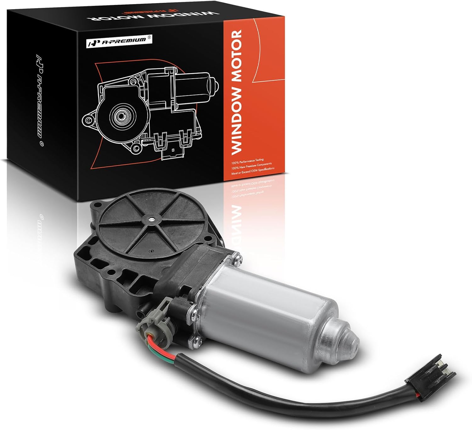 A-Premium Power Window Lift Motor Compatible with GMC Safari 2002-2005 & Chevrolet Astro 2002-2005, Front Left Driver Side