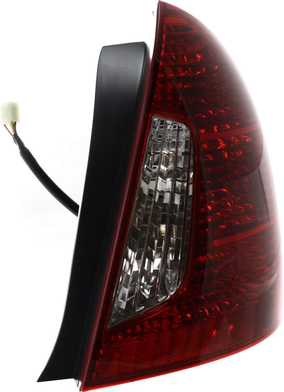 Evan-Fischer Tail Light Assembly Compatible with 2006-2011 Hyundai Accent Sedan Passenger Side