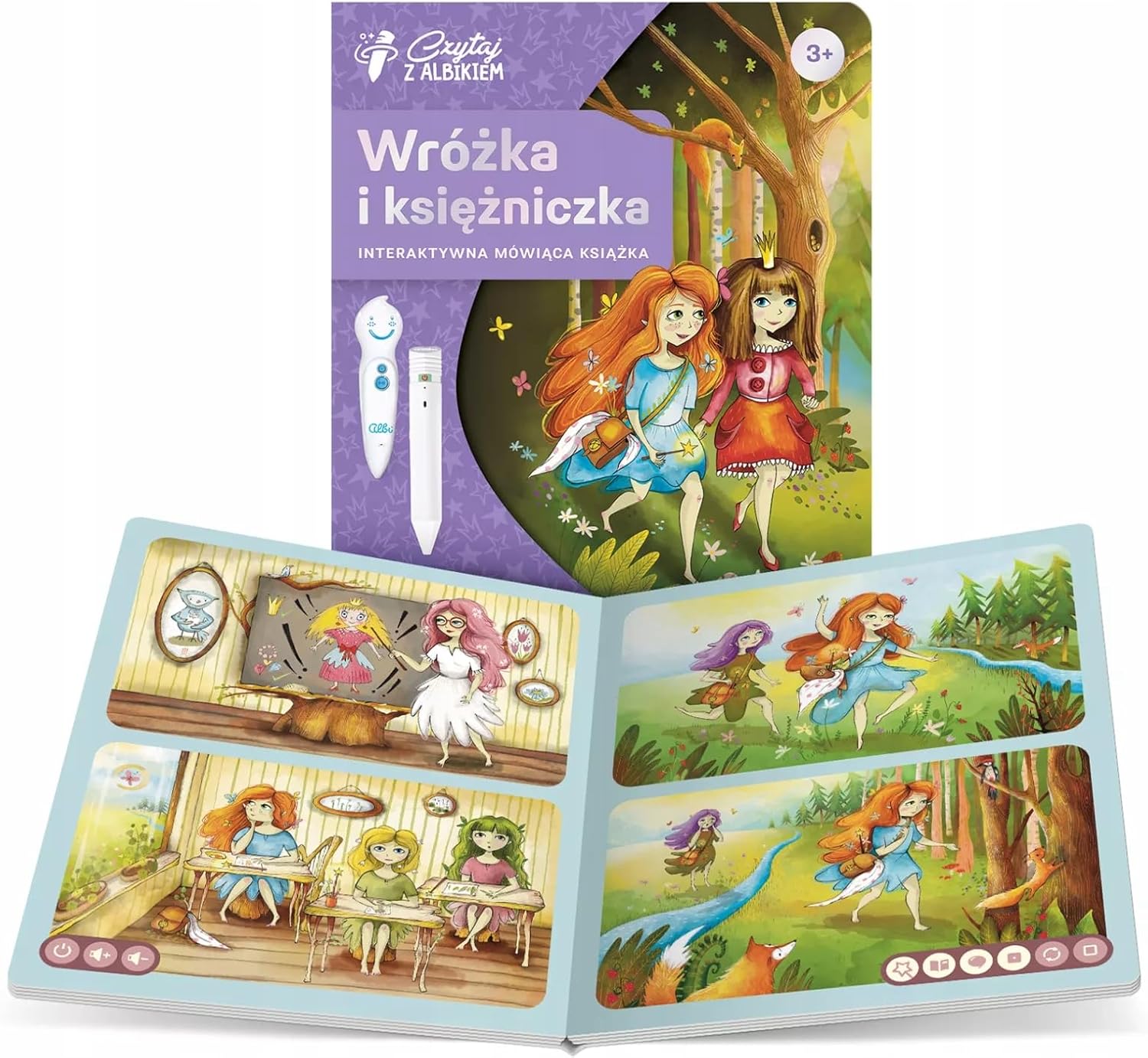 k Book Fairy and Princess Read with Albik