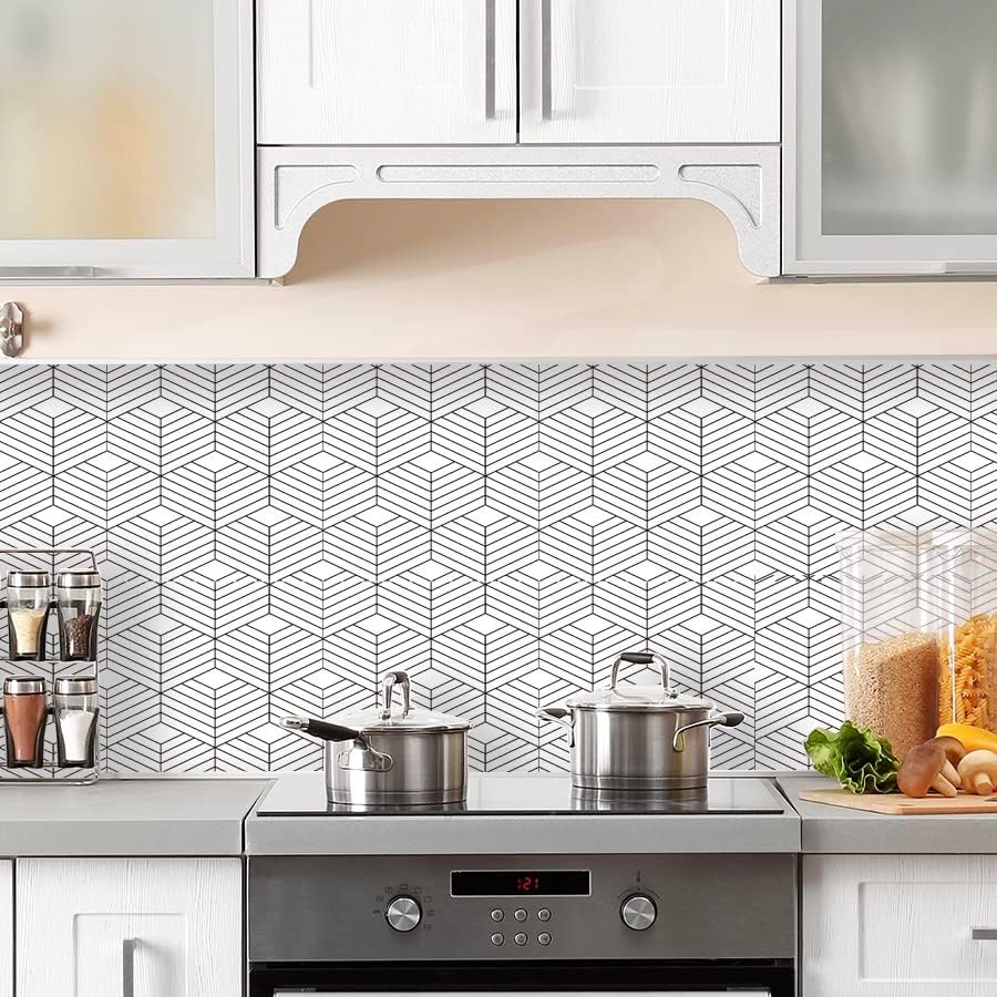 Miniatura 4 de 12 calcomanías mate para azulejos de pared, despegar y pegar, autoadhesivas, calcomanías de vinilo para azulejos de pared, adhesivo de PVC