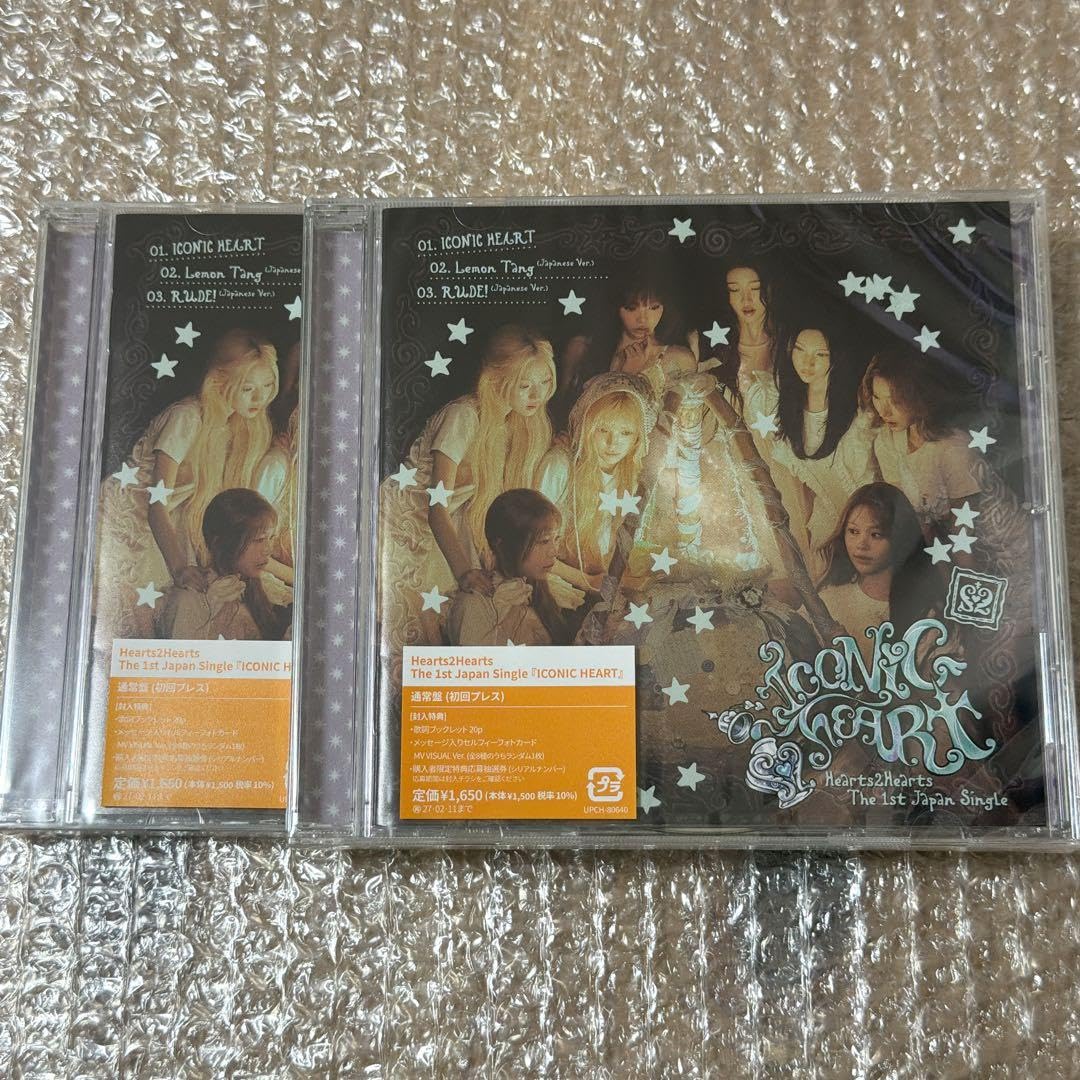 Amazon | Hearts2Hearts ICONIC HEART 初回限定盤 アルバム | トレカ 通販