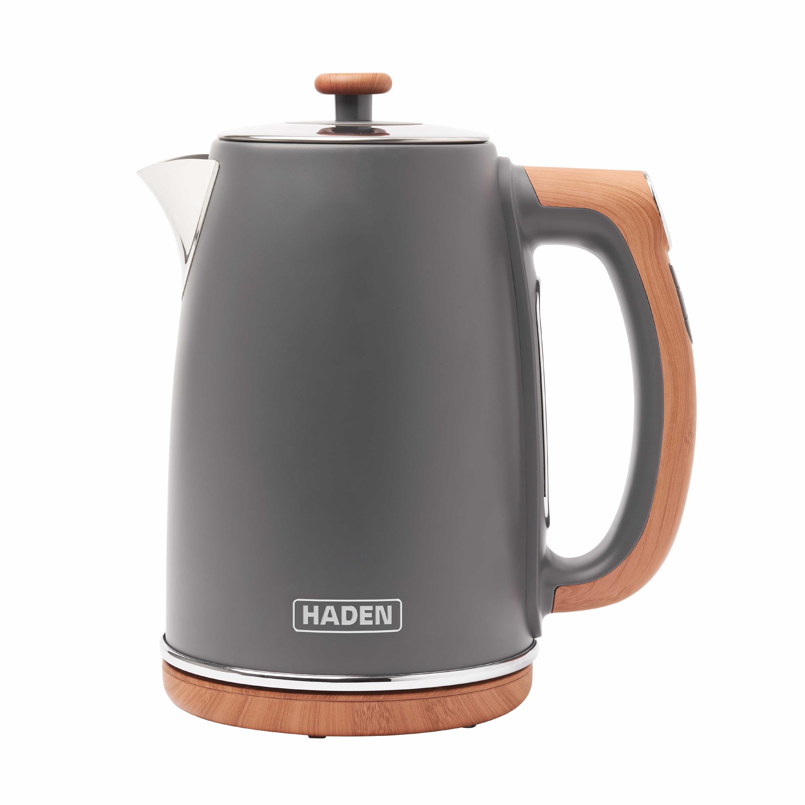 Haden Dorchester Temperature Control Kettle – 1.7L Digital LCD Display - 3000W Fast Boil Cordless 360 Base BPA-Free and Easy to Clean