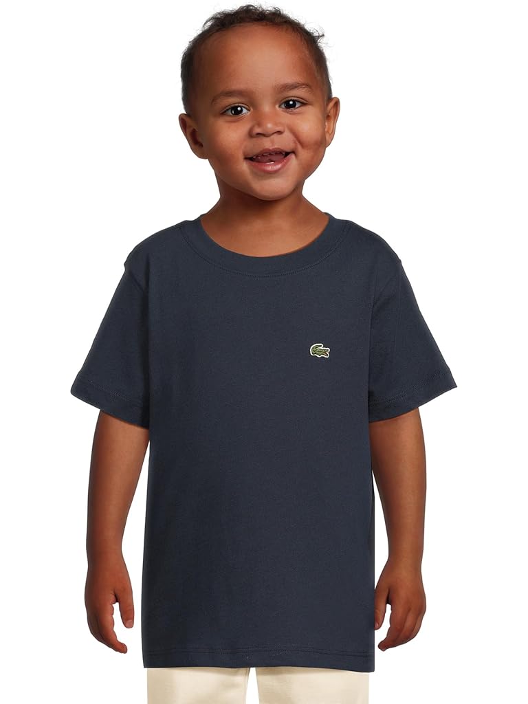Blue Lacoste Core Tee (Little Kid/Big Kid)