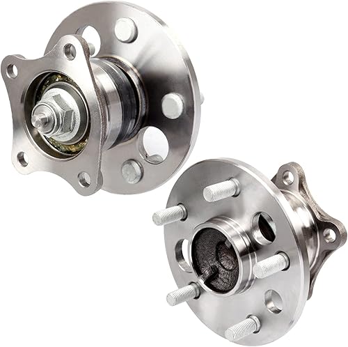 SCITOO Conjunto de cubo de rodamiento de rueda trasera de 2 piezas 512311 para Toyota Avalon 1995-1996, para Toyota Camry 1992-2001, para Toyota
