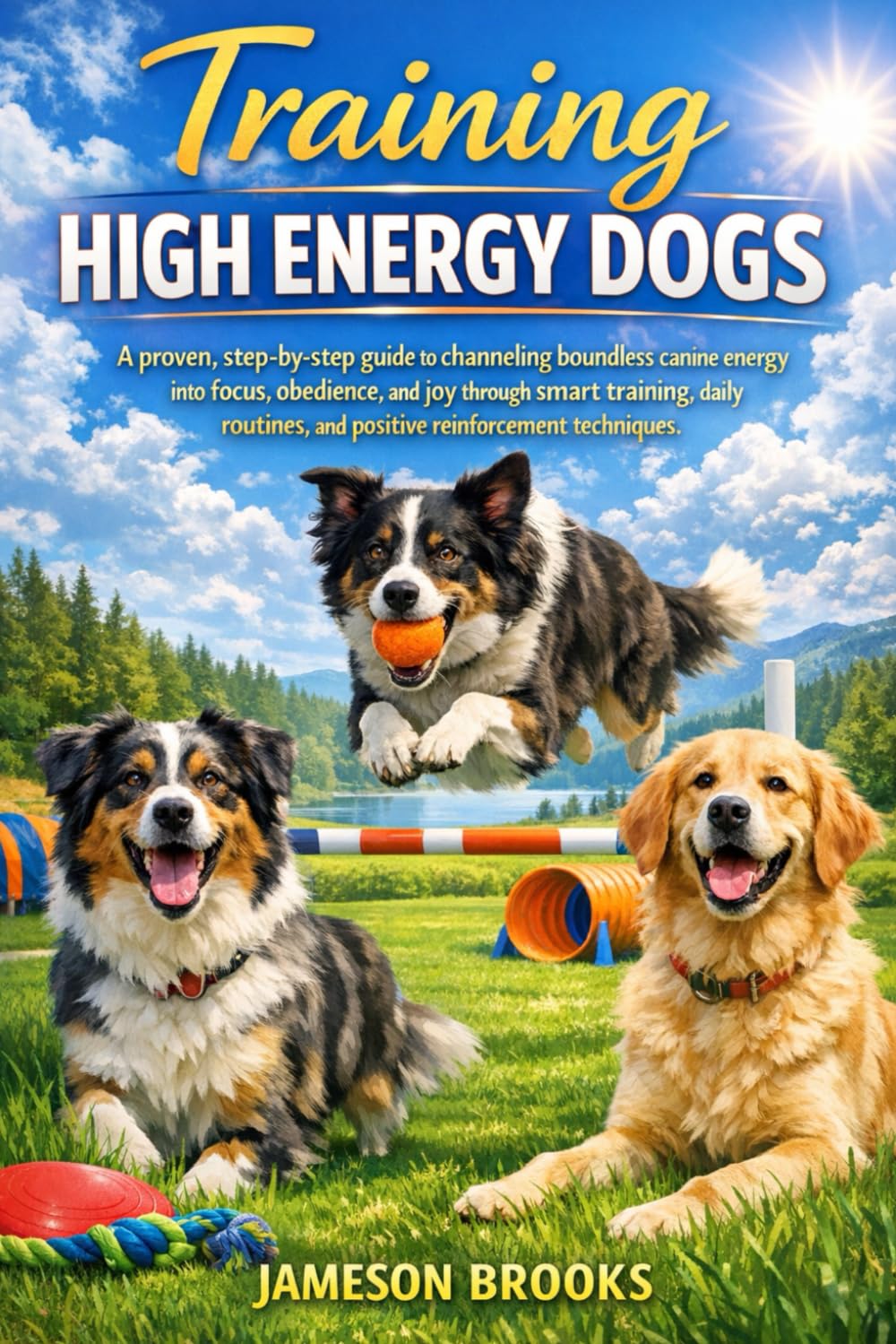 Training High Energy Dogs: A proven, step-by-step guide to channeling boundless canine energy into focus, obedience, and joy through smart training, ... and positive reinforcement techniques.