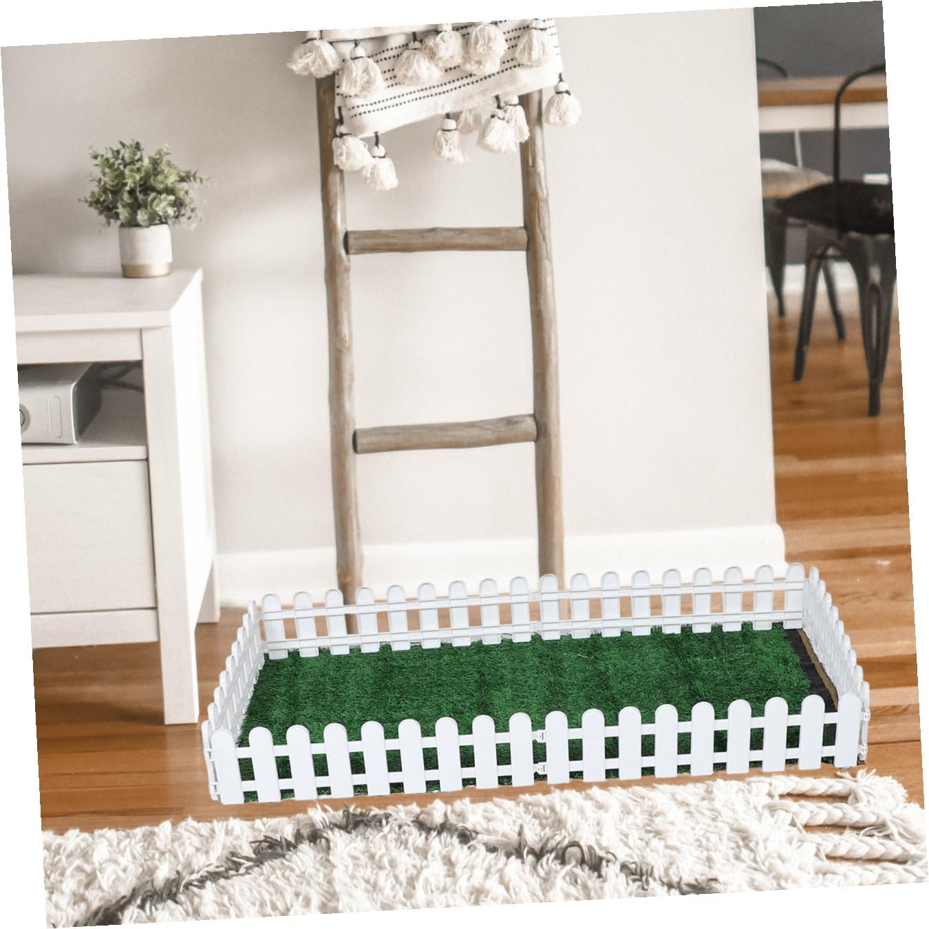 DECHOUS Miniature Garden Fence Decorative Edging for Plants Dollhouse and Outdoor Decor Realistic Farm Scene Accessories for Mini Gardens and Bonsai