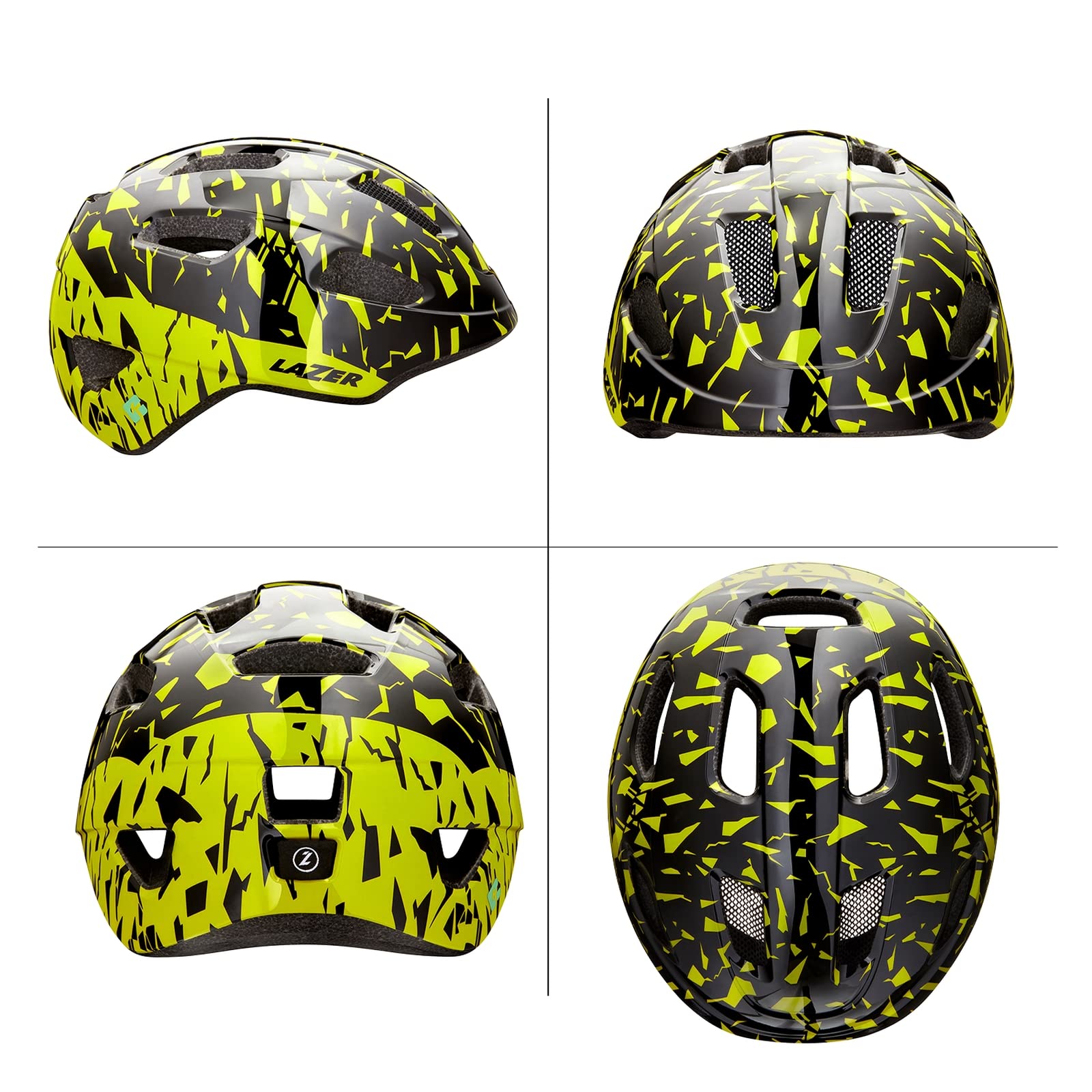 LAZER Nutz KinetiCore dziecięcy kask rowerowy, lekki kask rowerowy dla dzieci, młodzieżowy, uniseks, jeden rozmiar