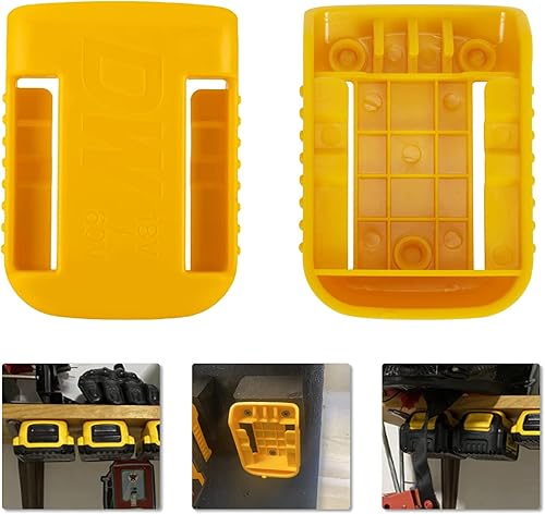 Miniatura 4 de khanka Funda rígida para pistola de grasa Dewalt DCGG571M1DCGG571B + soporte de batería de repuesto para batería Dewalt 20V60V Max XR, capacidad