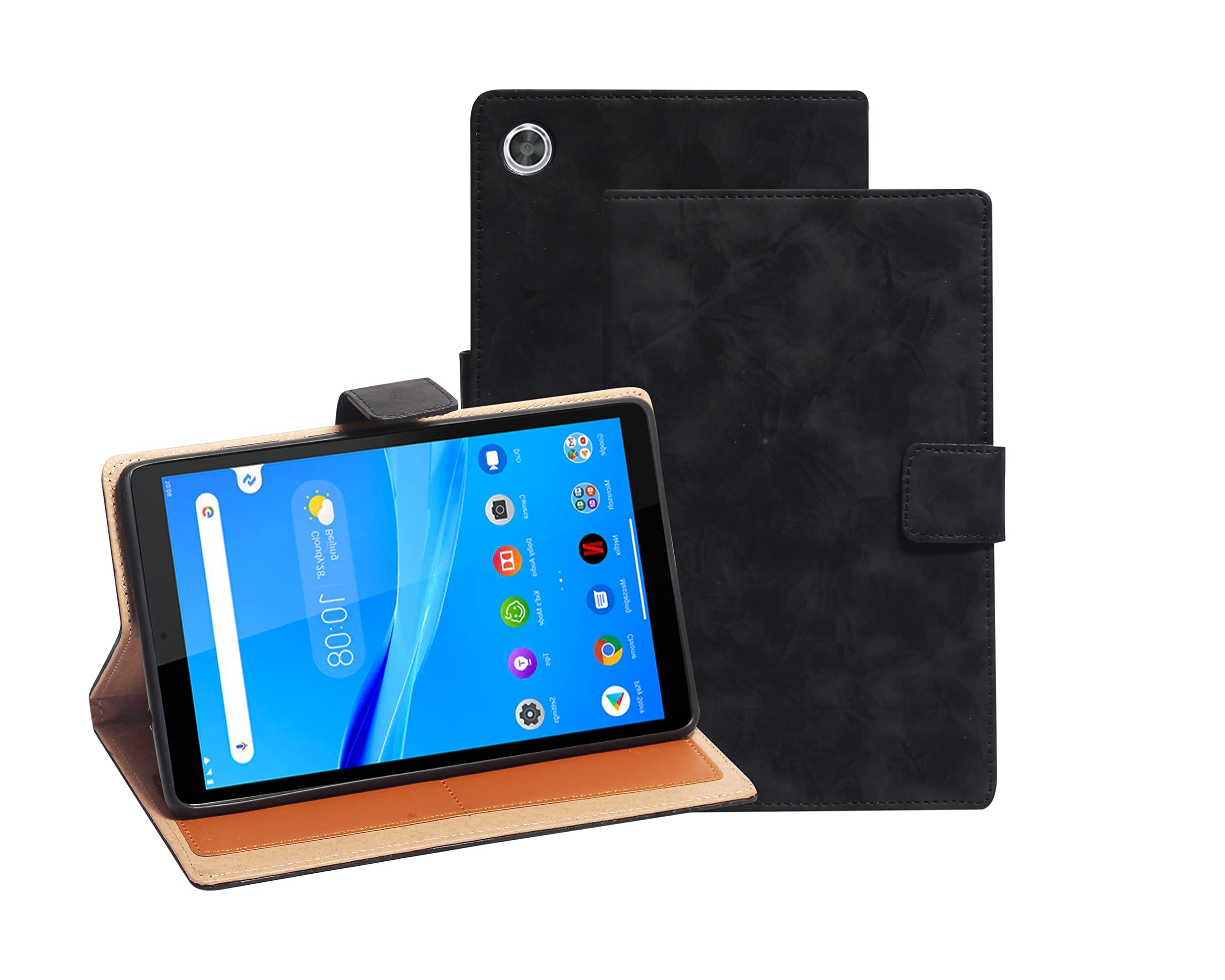 MOBILEJOY Leather Flip Case Cover with Soft Back Case Cover for Lenovo TAB M7 (2nd Gen) 2019 (TB-7305x) (B08XBHH49B) Amazon Price History, Amazon Price Tracker