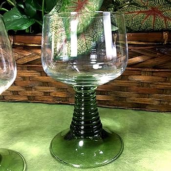 Amazon | ヴィンテージ ドイツ製 レーマー グリーン ワイン