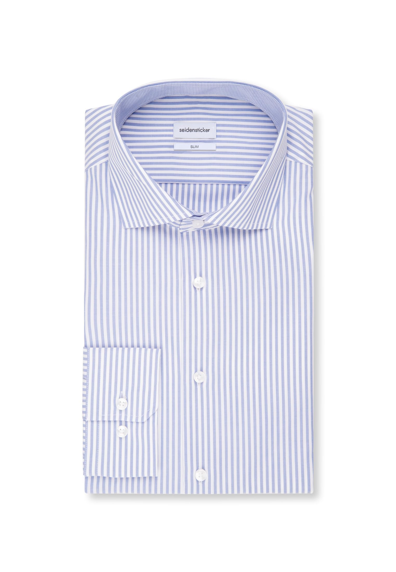 Seidensticker Men's Slim Fit Langarm Popeline Shirt