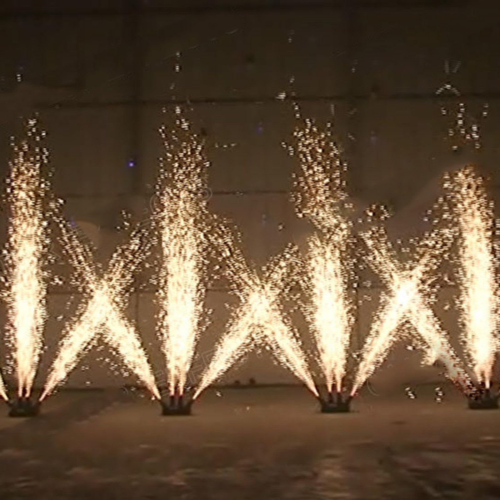 8 basi per la Macchina per fuochi d'artificio a Fontana Fredda con Telecomando Senza Fili per la Festa di Nozze